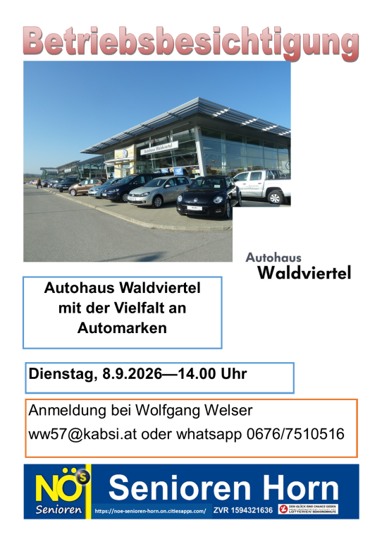 Betriebsbesichtigung